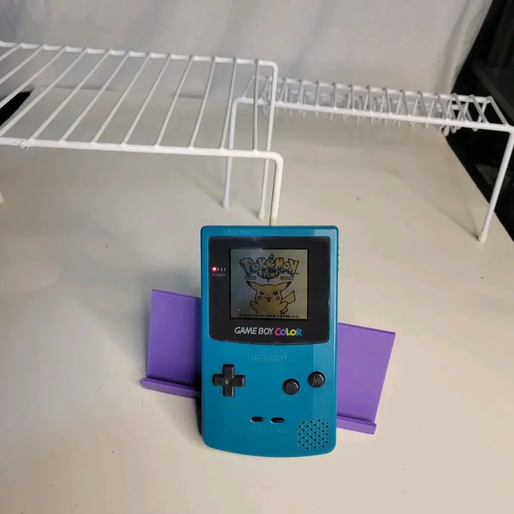Game Boy Color Teal Handheld Game Console #C0563
